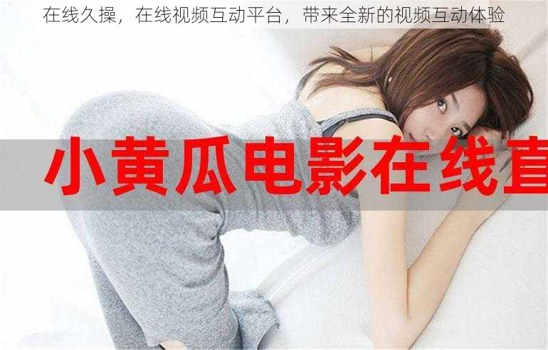 在线久操,在线视频互动平台,带来全新的视频互动体验