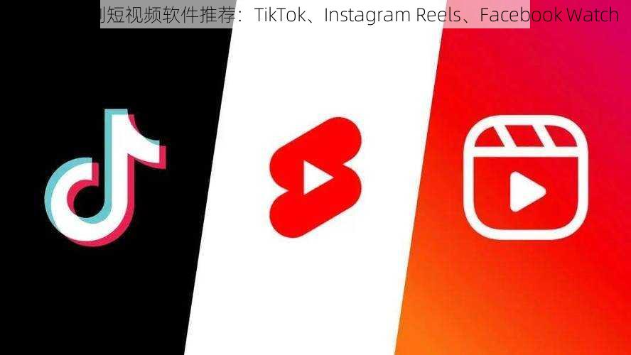 国外无限制短视频软件推荐：TikTok、Instagram Reels、Facebook Watch