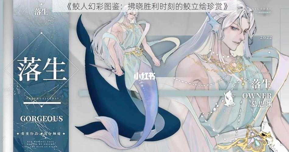 《鲛人幻彩图鉴：拂晓胜利时刻的鲛立绘珍赏》