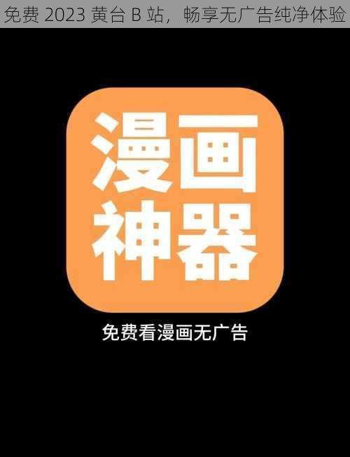 免费 2023 黄台 B 站，畅享无广告纯净体验