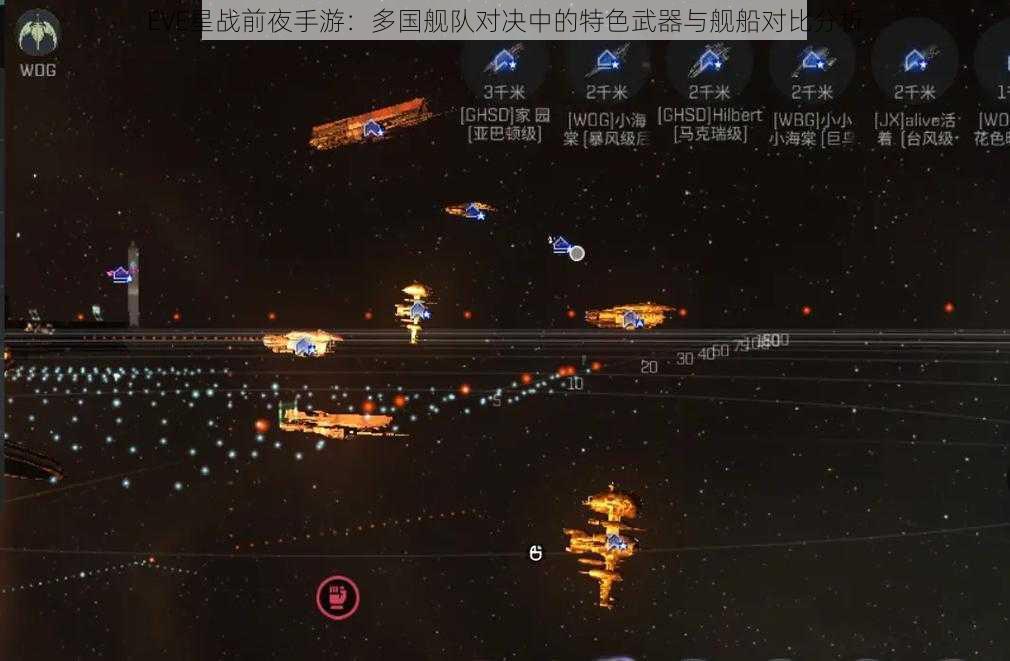 EVE星战前夜手游：多国舰队对决中的特色武器与舰船对比分析