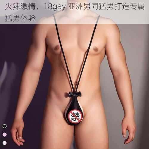 火辣激情，18gay 亚洲男同猛男打造专属猛男体验