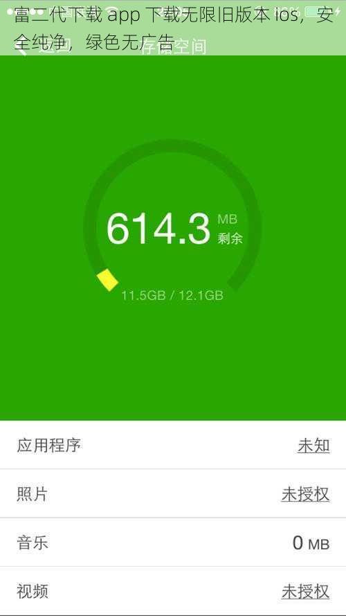 富二代下载 app 下载无限旧版本 ios，安全纯净，绿色无广告