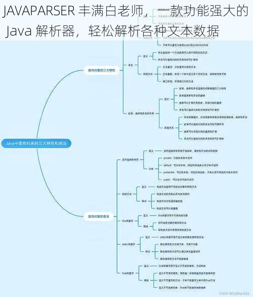 JAVAPARSER 丰满白老师，一款功能强大的 Java 解析器，轻松解析各种文本数据