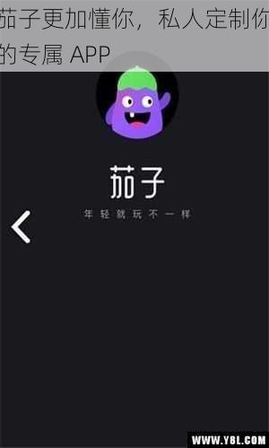 茄子更加懂你，私人定制你的专属 APP