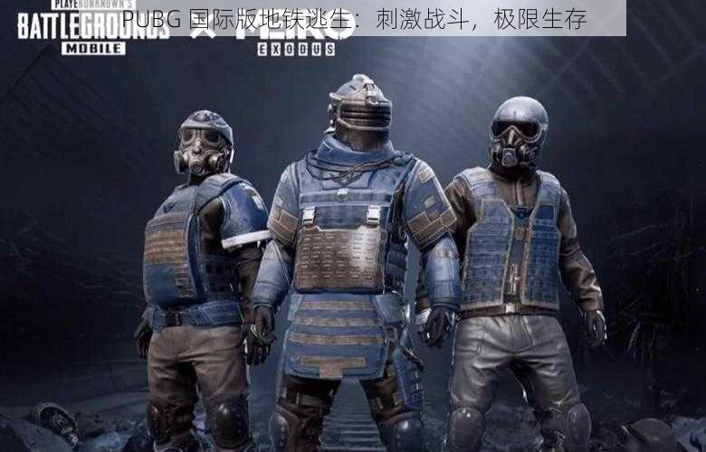 PUBG 国际版地铁逃生：刺激战斗，极限生存