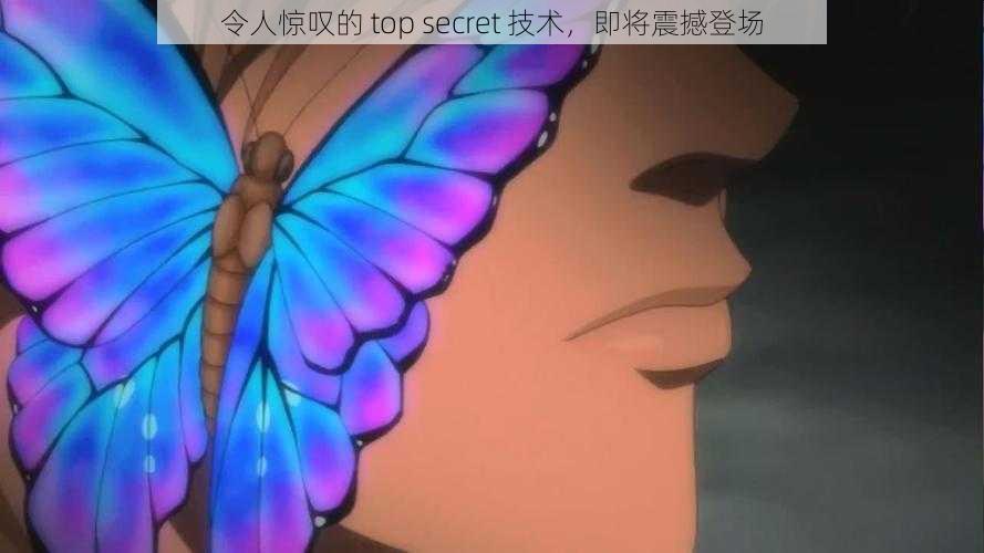 令人惊叹的 top secret 技术，即将震撼登场