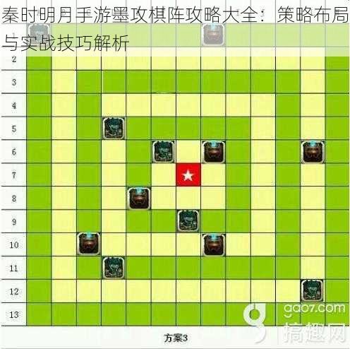 秦时明月手游墨攻棋阵攻略大全：策略布局与实战技巧解析