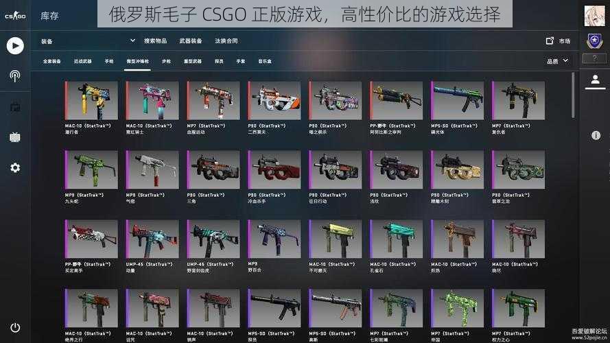 俄罗斯毛子 CSGO 正版游戏，高性价比的游戏选择