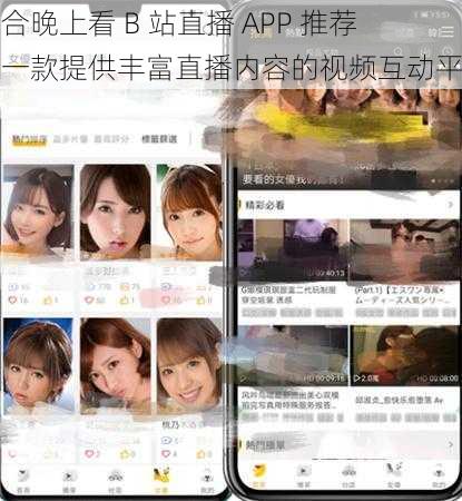 适合晚上看 B 站直播 APP 推荐：一款提供丰富直播内容的视频互动平台