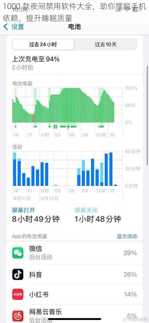 1000 款夜间禁用软件大全，助你摆脱手机依赖，提升睡眠质量