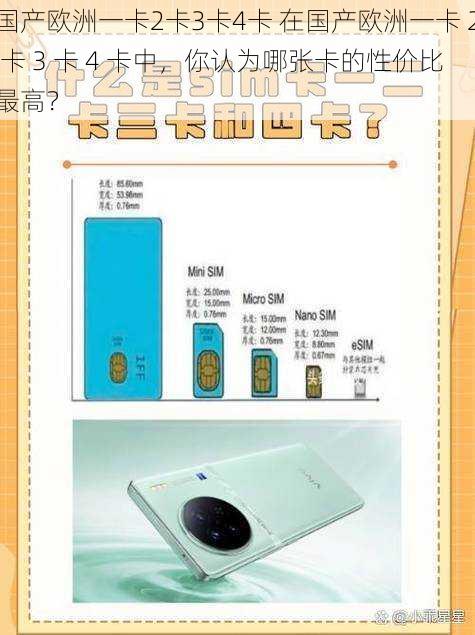 国产欧洲一卡2卡3卡4卡 在国产欧洲一卡 2 卡 3 卡 4 卡中，你认为哪张卡的性价比最高？