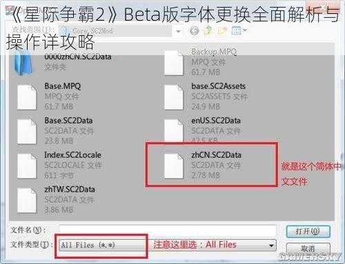 《星际争霸2》Beta版字体更换全面解析与操作详攻略