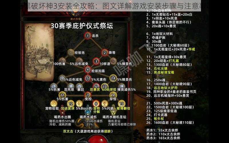 暗黑破坏神3安装全攻略：图文详解游戏安装步骤与注意事项