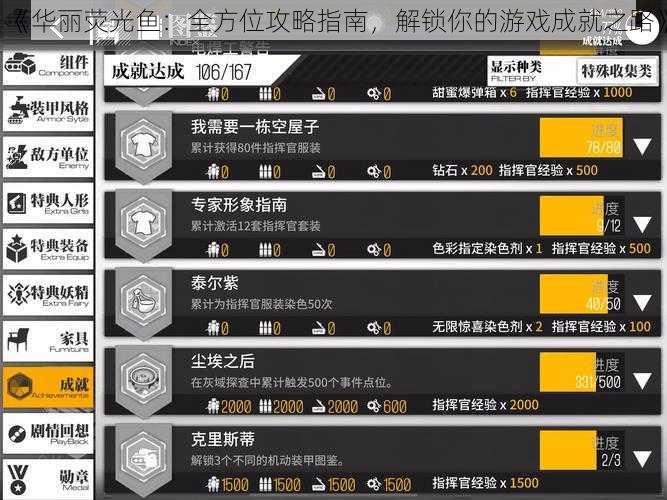 《华丽荧光鱼：全方位攻略指南，解锁你的游戏成就之路》