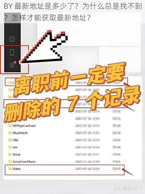 BY 最新地址是多少了？为什么总是找不到？怎样才能获取最新地址？